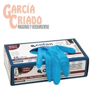 Guantes Nitrilo 100uds Sin polvo Cofan 11000014