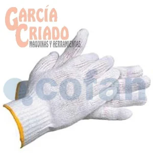 Guantes de Punto de Algodón con Puño Elástico 12 pares Cofan 11000047