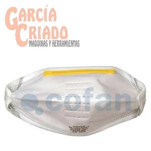 Mascarilla sin Válvula FFP1D 20 unidades Cofan 11000062