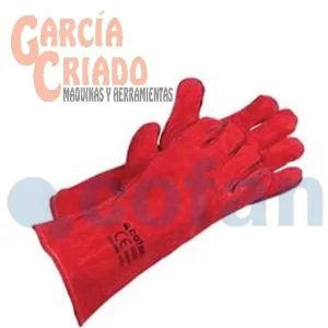 Guantes de Soldador Rojo 12 pares Cofan 11000069