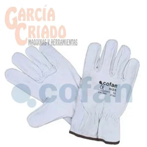 Guantes piel de vacuno gris Standard Quality 12 Pares Cofan 11000091