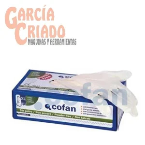 Guantes Látex 100uds sin Polvo Cofan 11000271