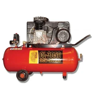 Compresor de correas 3cv y 50lt Clavesa CL3050