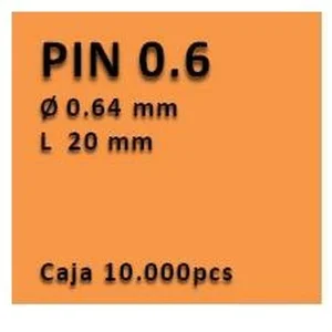 Clavo sin cabeza clavadora 0.6 - 20 PU0620